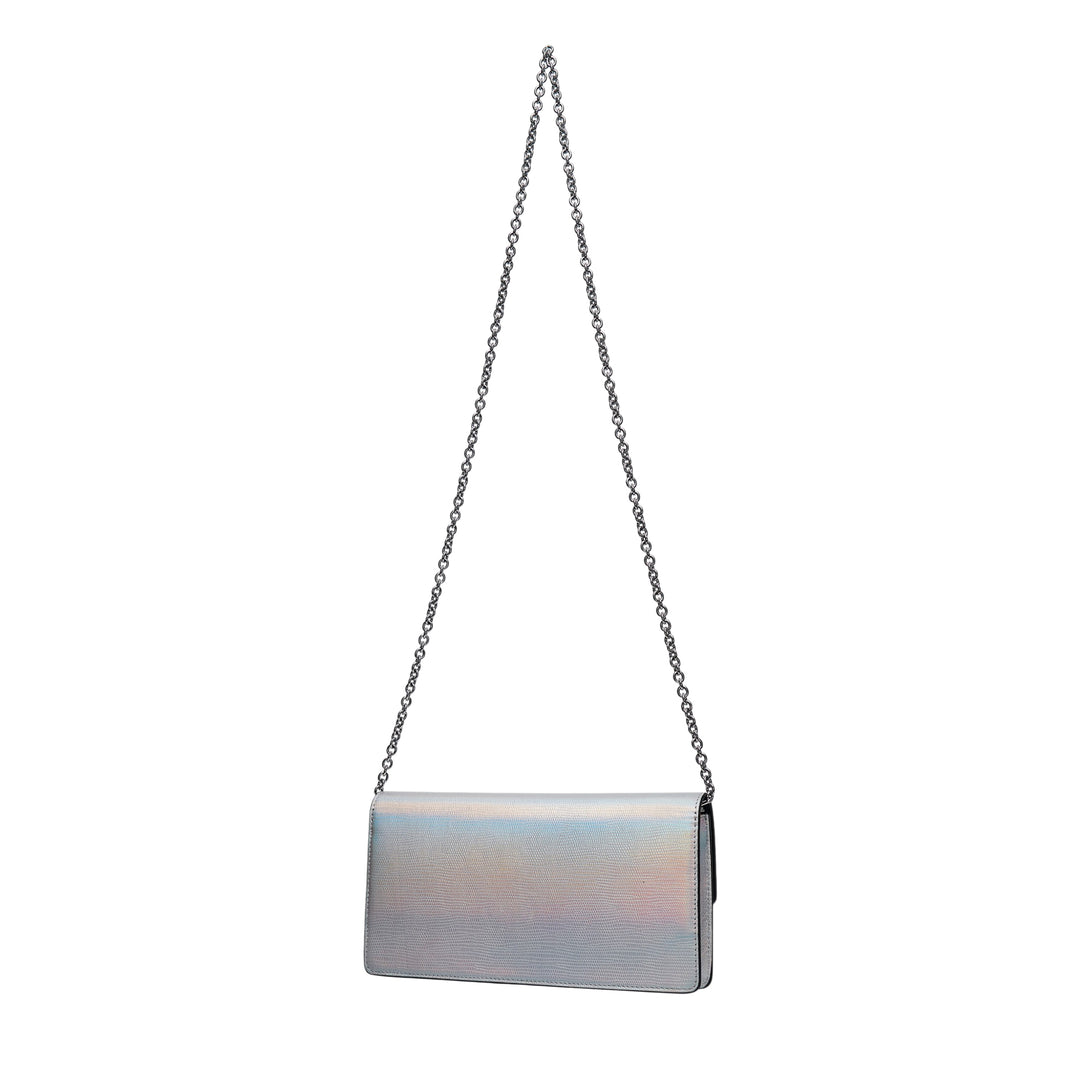 Darley Metallic Lizard Clutch