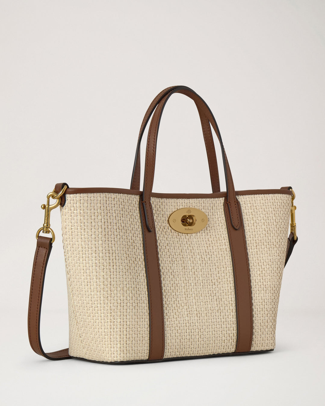 Mini Bayswater Raffia Tote