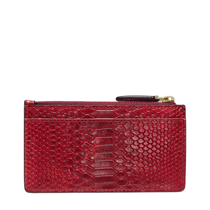 Zipped Long Card Holder
