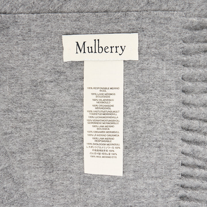 Small Solid Merino Wool Scarf