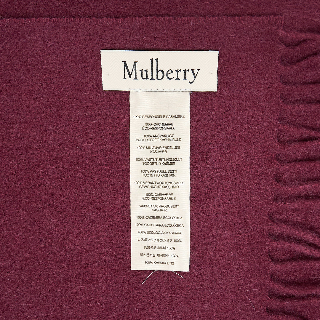 Cashmere Fringed Scarf