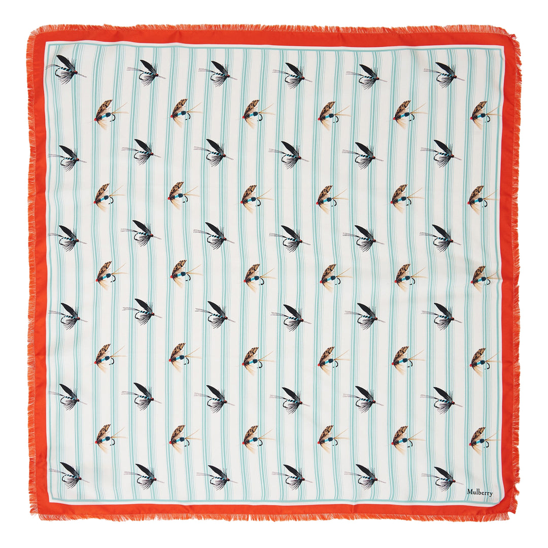Feather Lure Square Scarf
