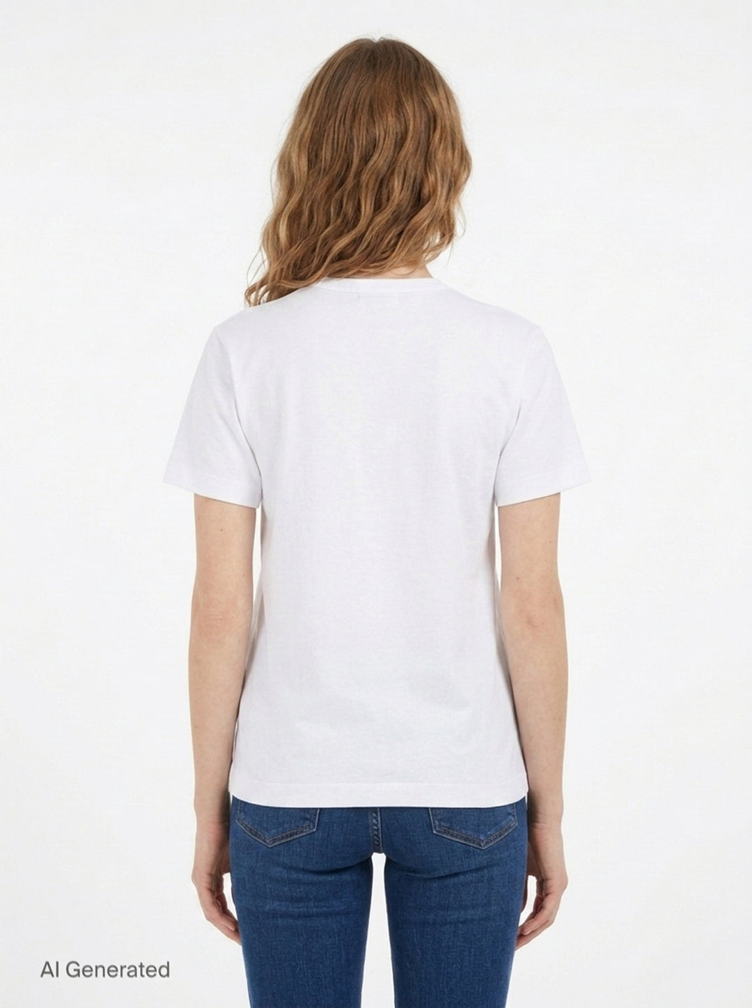 Camo Double Heart Short Sleeve Tee | Comme des Garçons PLAY | Club21 - back