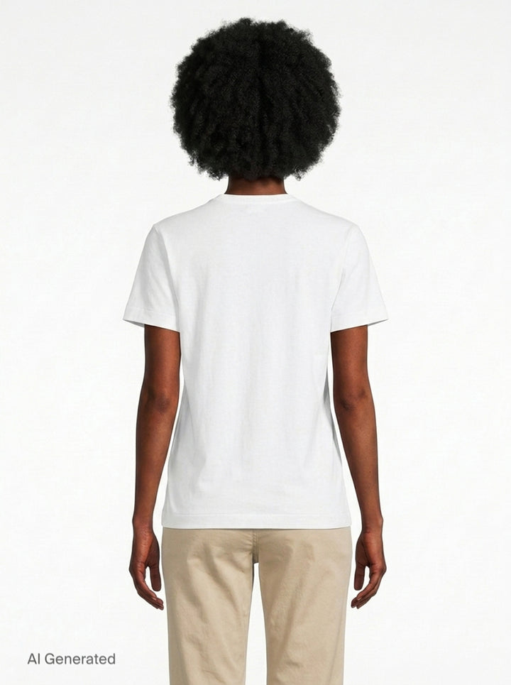Multi Heart Graphic Tee | Comme des Garçons PLAY | Club21 - back