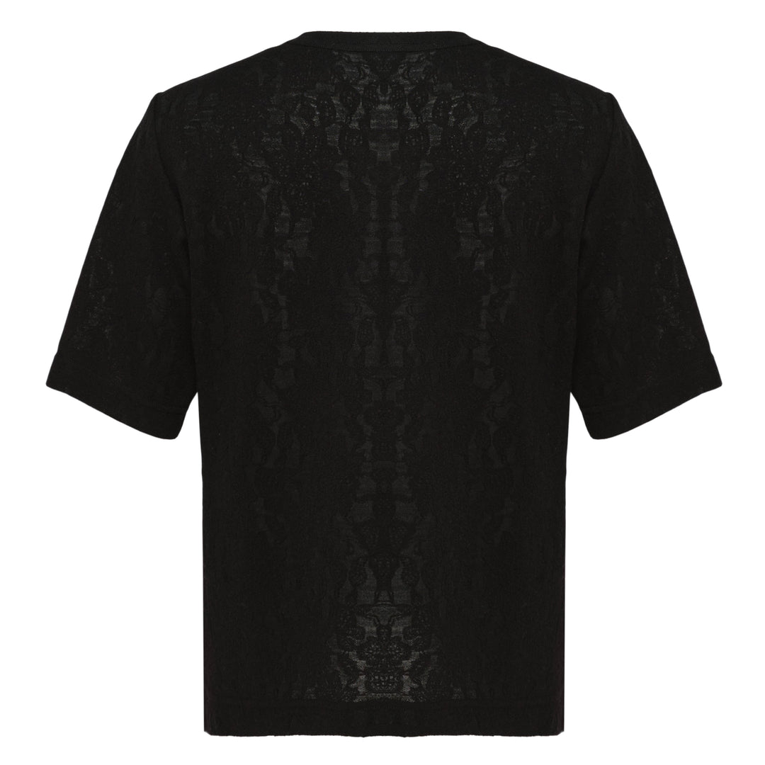 Bow Detail Short Sleeve Tee