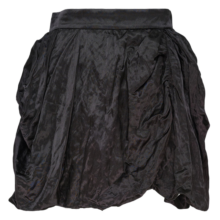 Gathered Mini Skirt