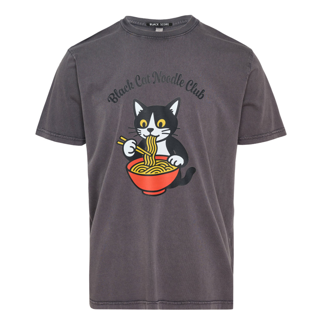 Black Cat Noodle Club Tee
