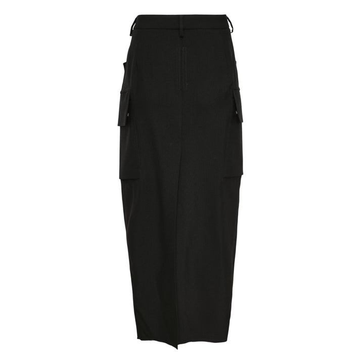Firbanks Grain de Poudre Midi Skirt
