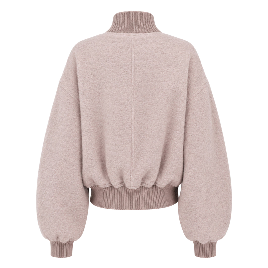 Cropped Flight Washed Blouson