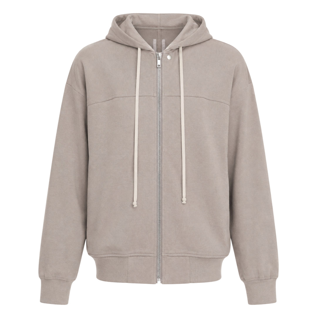 Heavy Jersey Zip Hoodie