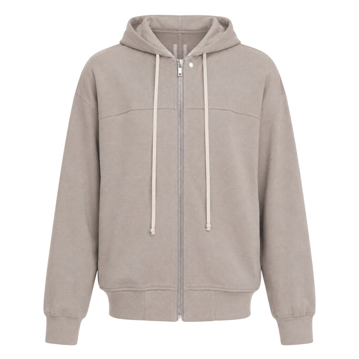 Heavy Jersey Zip Hoodie