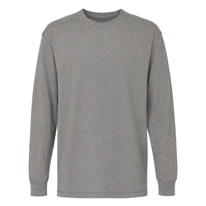 Jumbo Long Sleeve Melange Tee