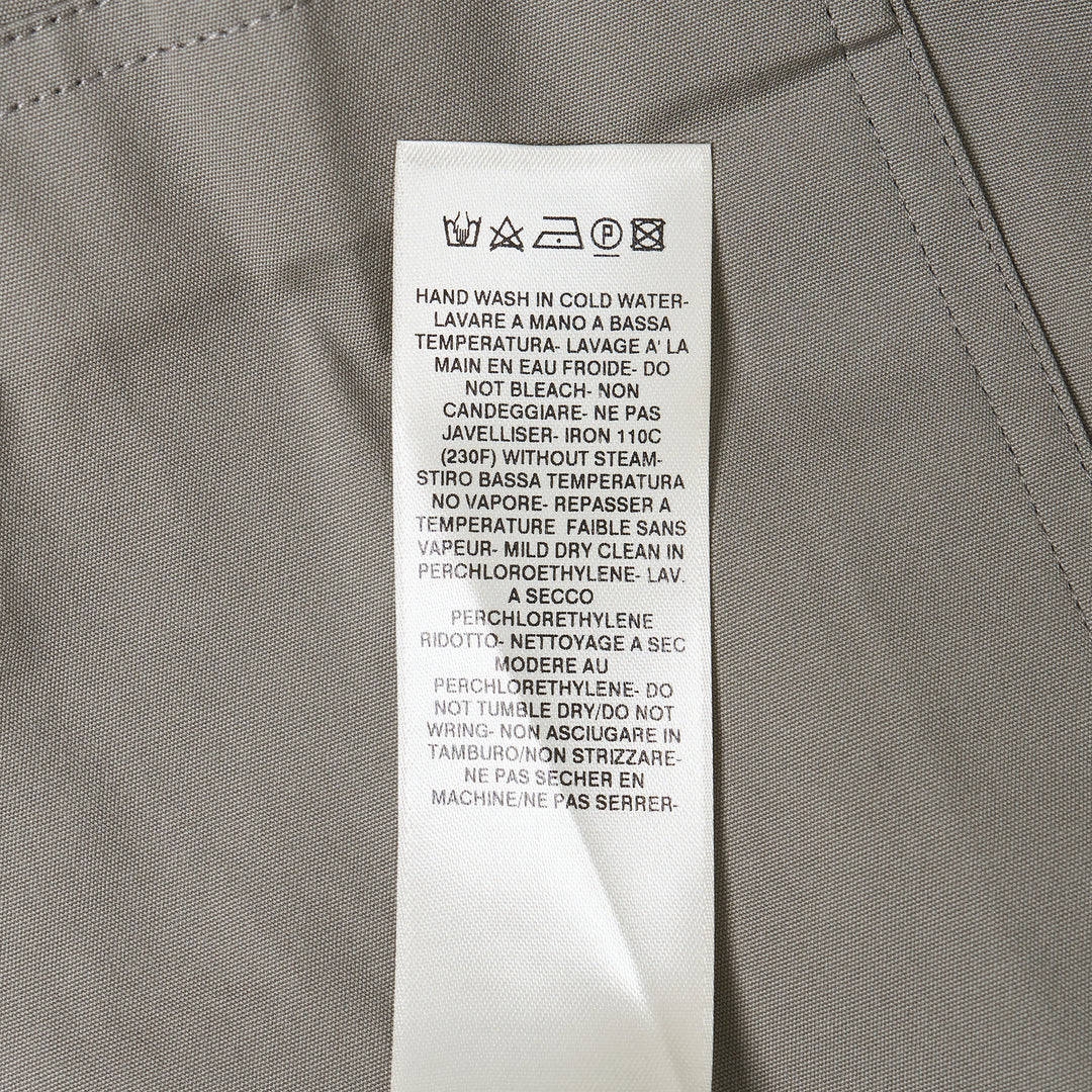Drawstring Drop-Crotch Long Pants