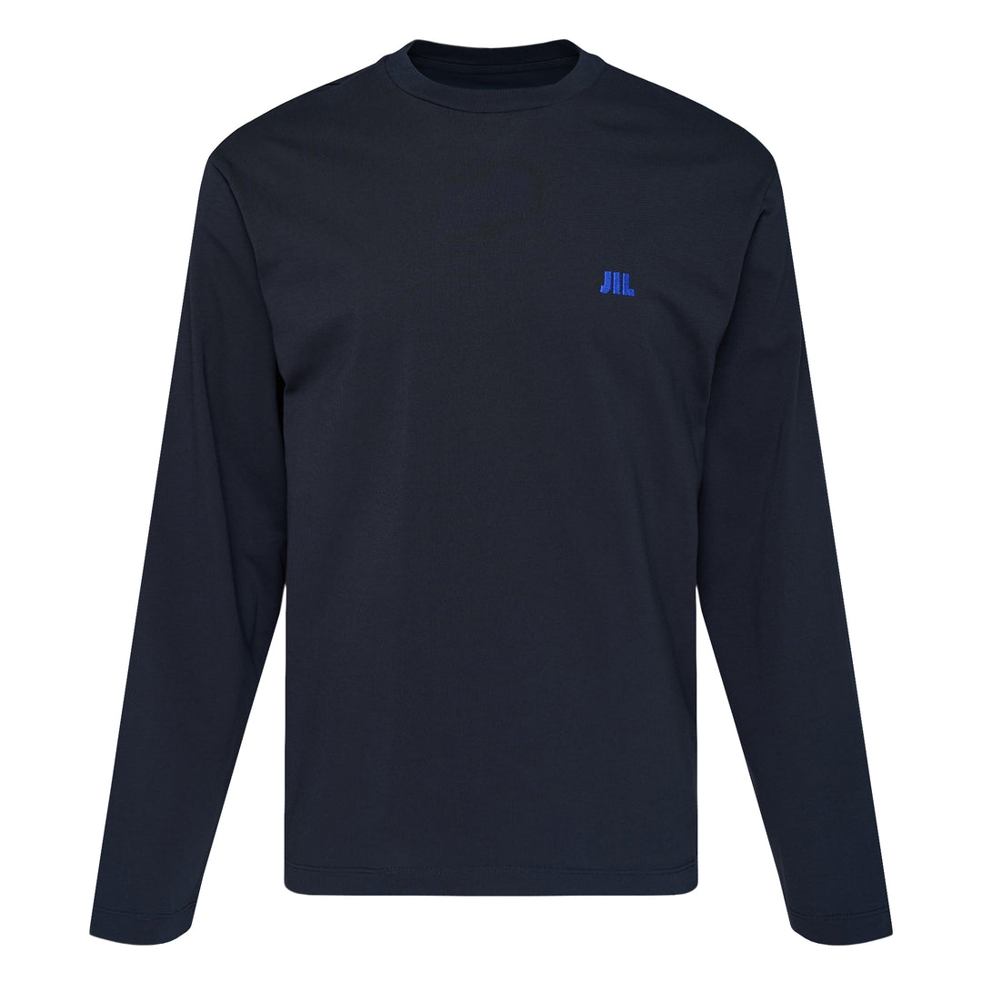 Long Sleeve Embroidered Organic Tee