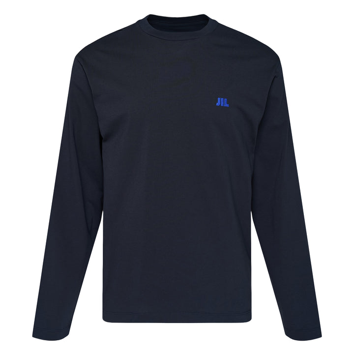 Long Sleeve Embroidered Organic Tee