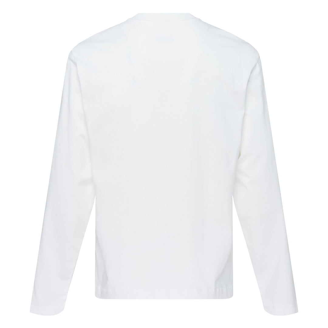 Long Sleeve Embroidered Organic Tee