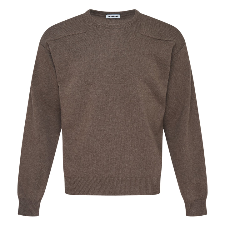 Long Sleeve Wool Crewneck Jumper