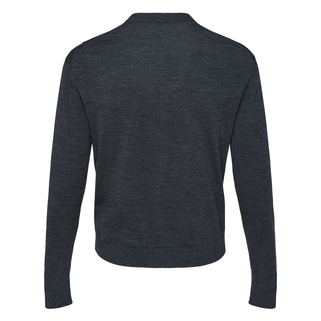 Extrafine Long Sleeve V-Neck Cardigan