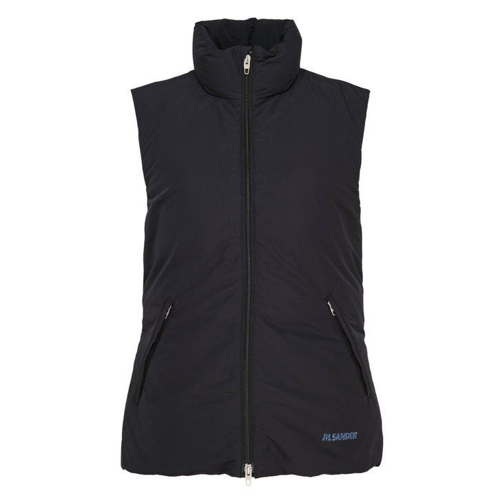 Logo Water Repellent Down Vest