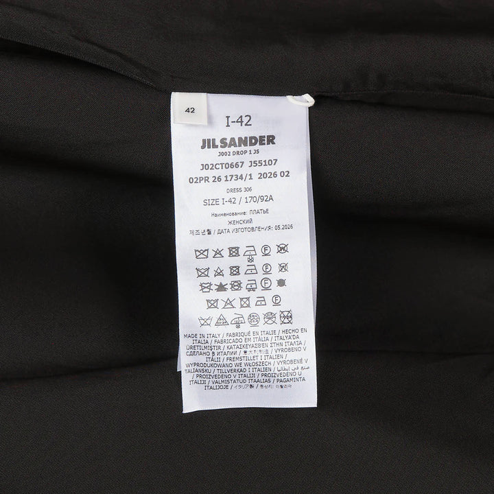 Viscose Sablé Envers Gown