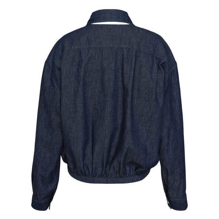 Lightweight Denim Blouson Jacket