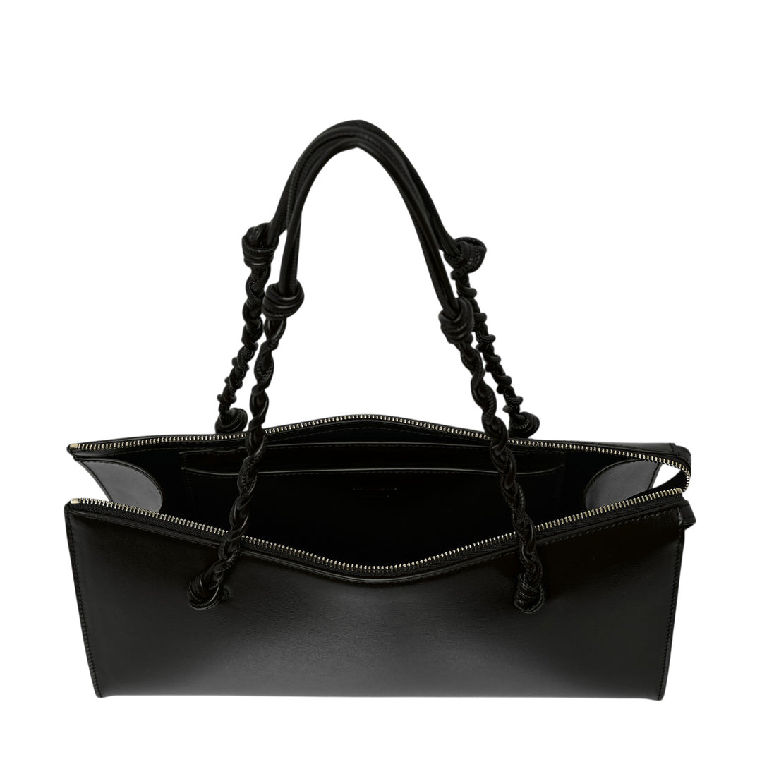 Tangle Knot Leather Shoulder Bag
