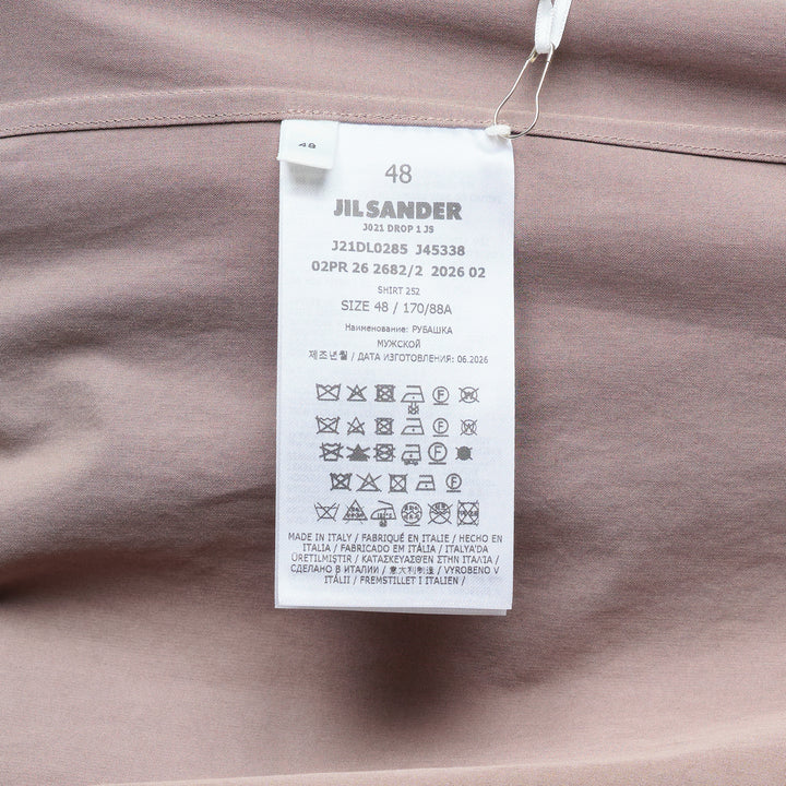 Crispy Washed Cotton Long Sleeve Shirt