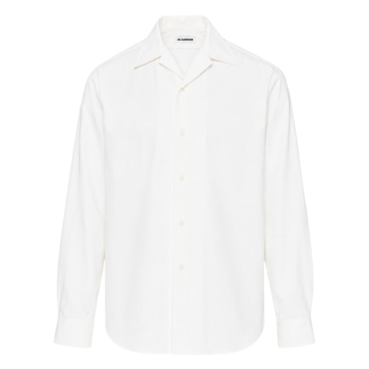 Crispy Washed Cotton Long Sleeve Shirt