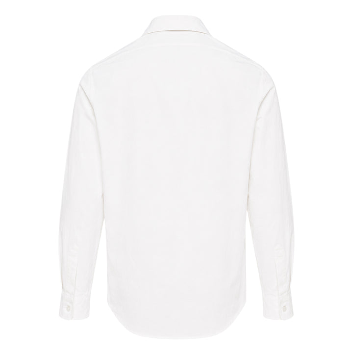 Crispy Washed Cotton Long Sleeve Shirt