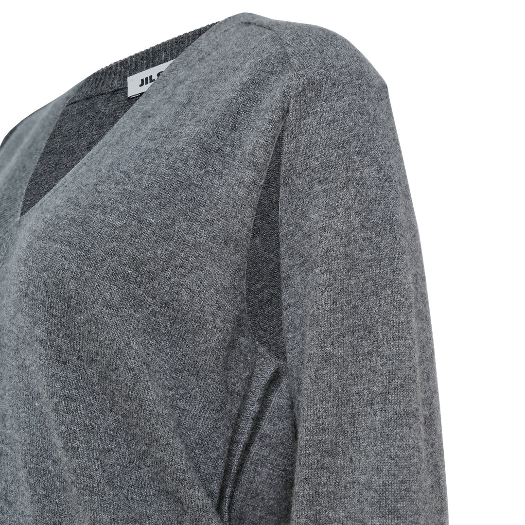 V-Neck Long Sleeve Jumper