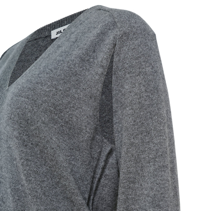 V-Neck Long Sleeve Jumper