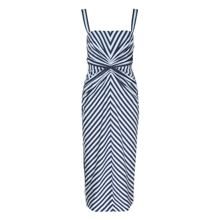 Slim Strap Ruched Pencil Dress