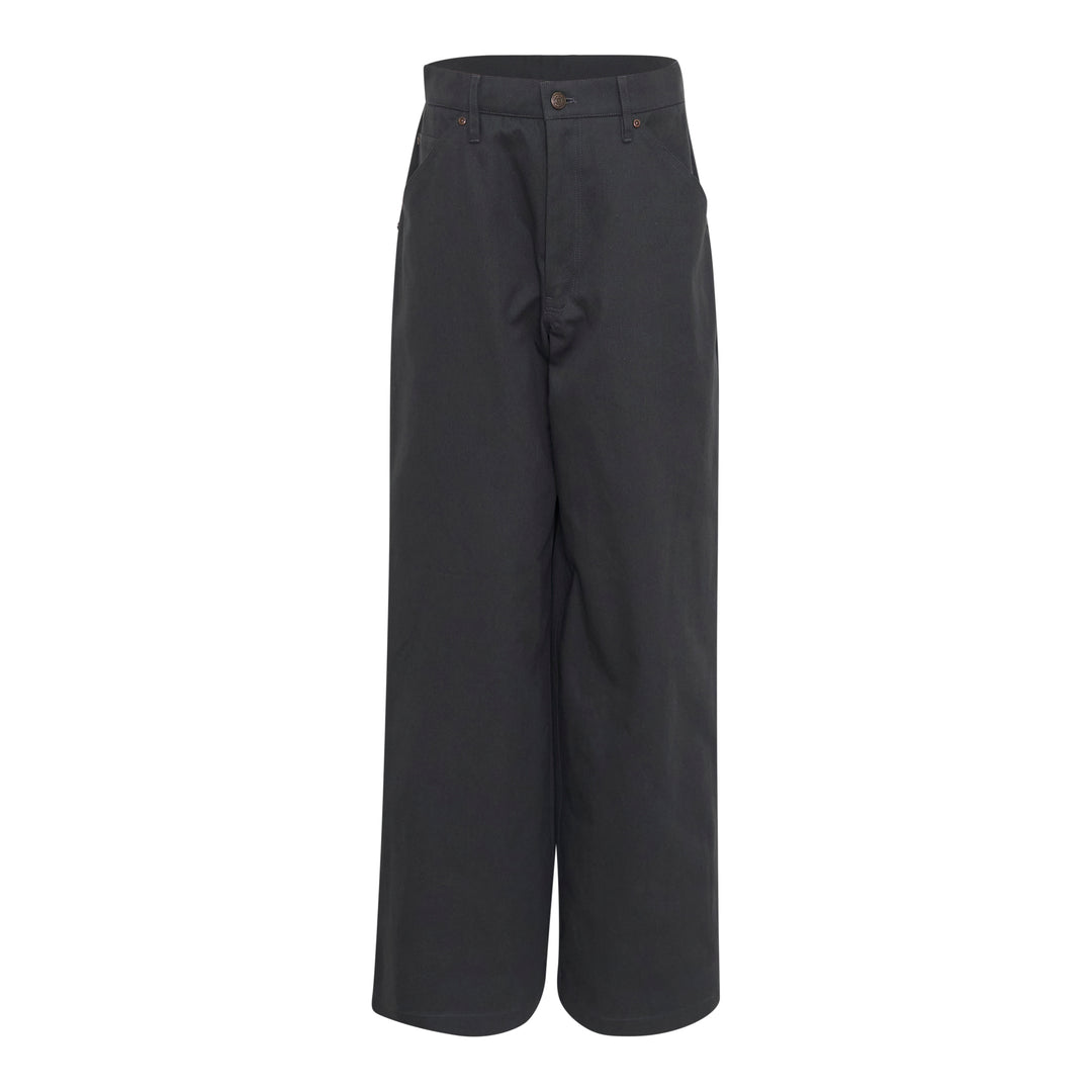 Back Box Pleats Pants