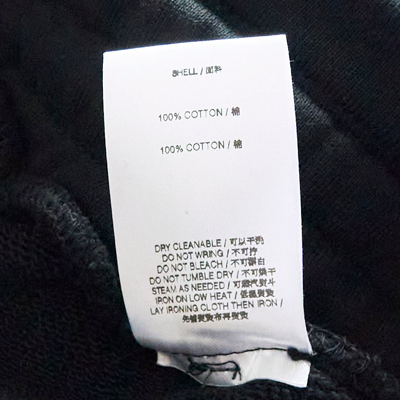 Giant Front Volume Sweat Mini Skirt