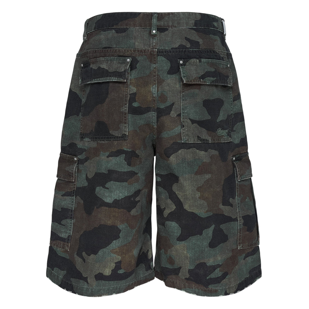 Camo Cargo Shorts
