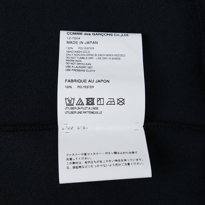 Polyester Jersey Zip Hoodie