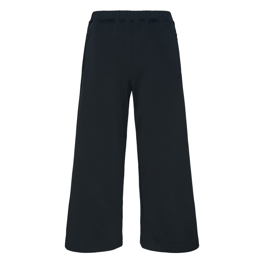 Polyester Jersey Wide-Leg Pants