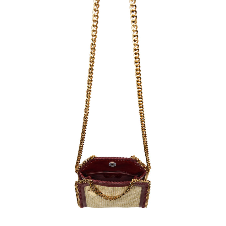 Falabella Tiny Raffia Bag