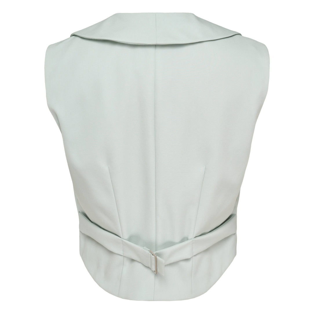 Double-Breasted Wool Gilet