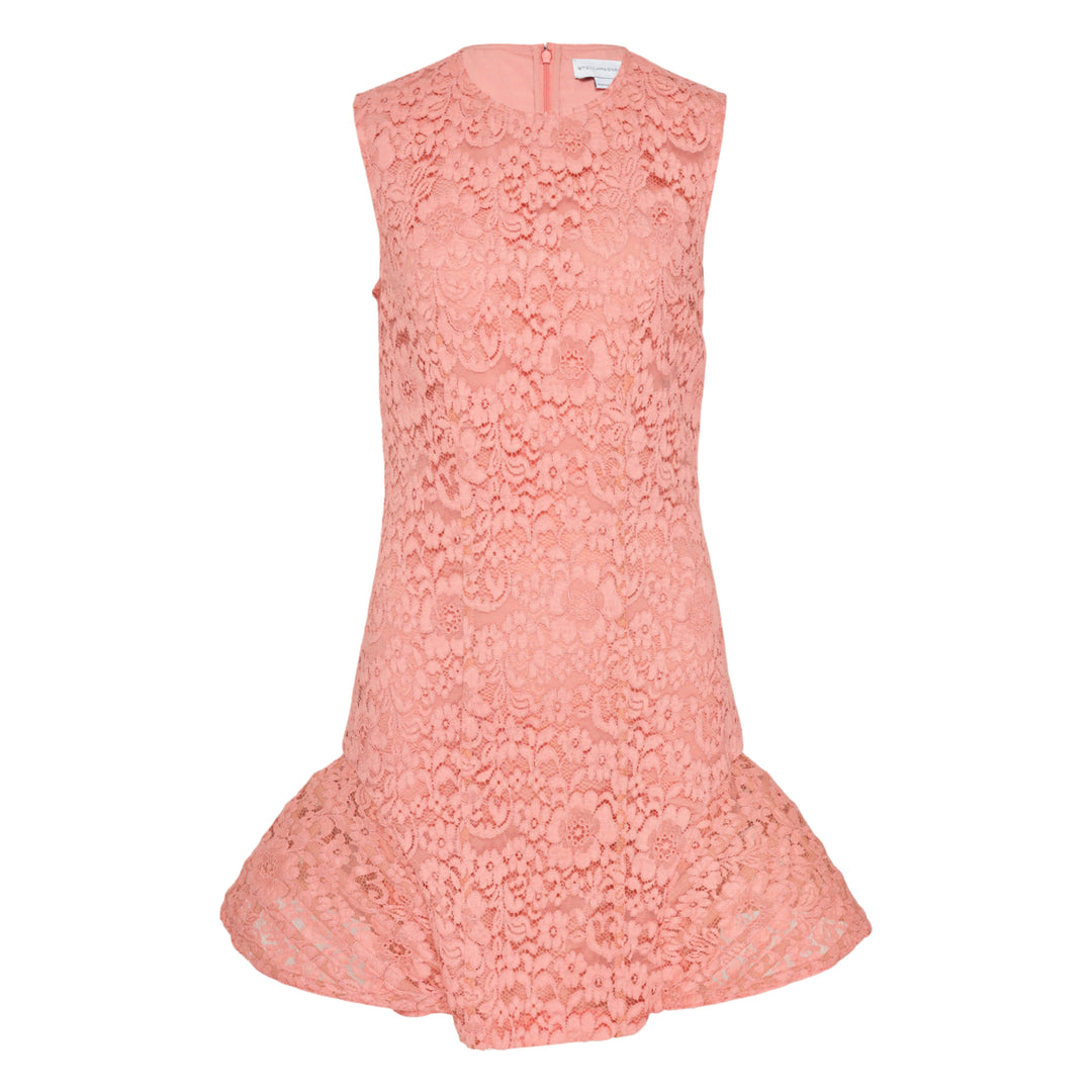 Floral Lace Mini Dress