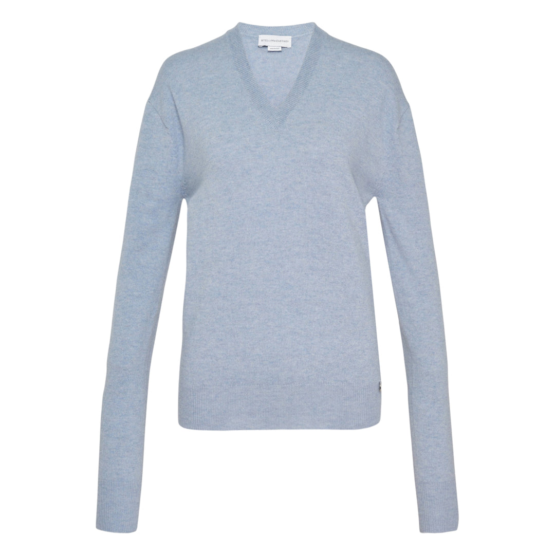 Recycled Cashmere V-Neck Jumper
