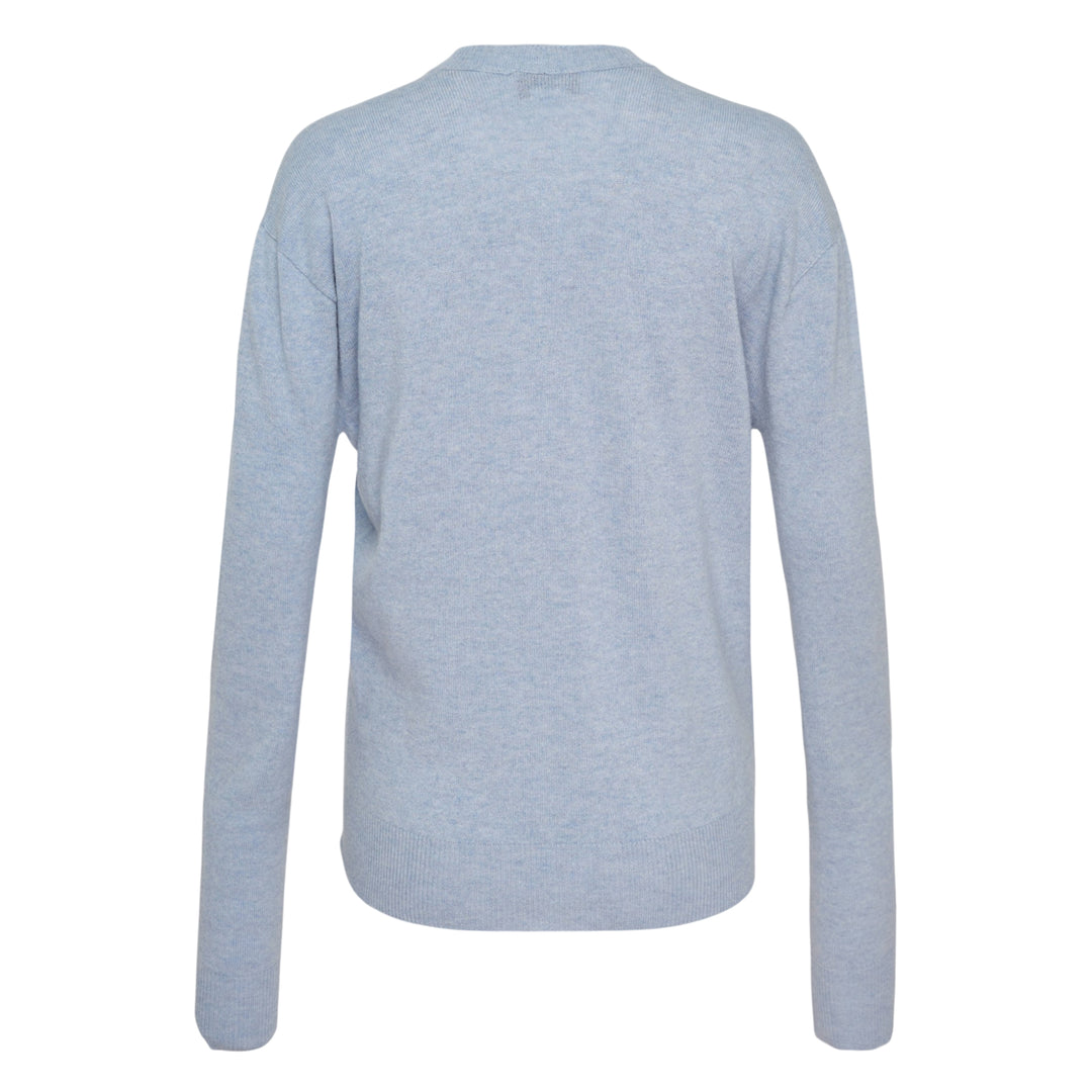 Recycled Cashmere V-Neck Jumper
