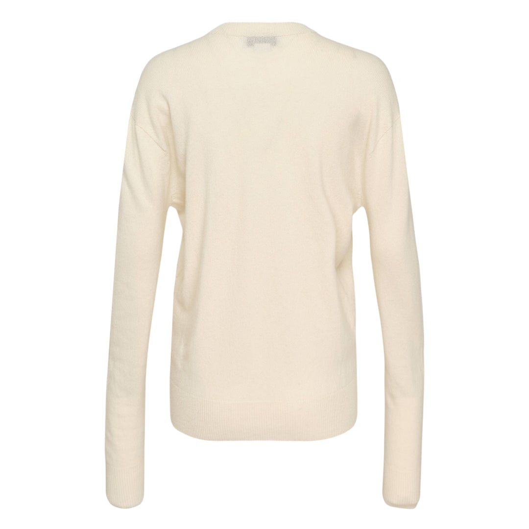 Recycled Cashmere V-Neck Jumper