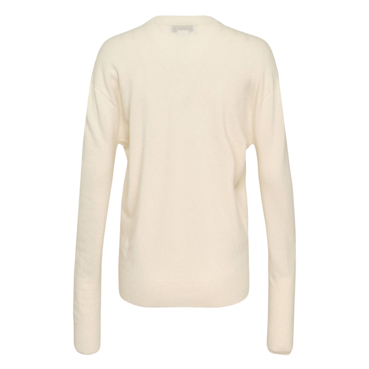 Recycled Cashmere V-Neck Jumper