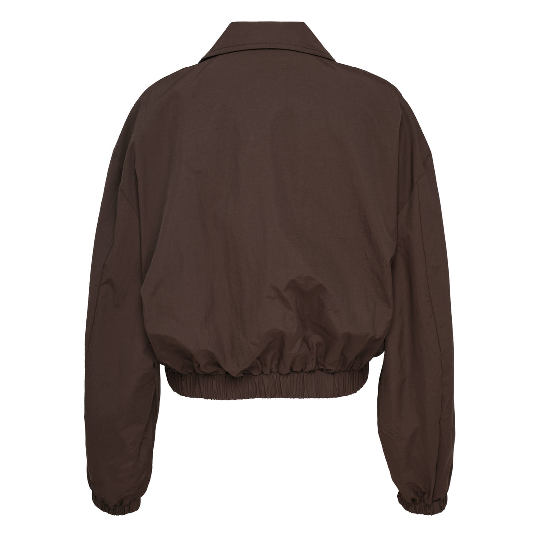 Brown Hybrid Wind Breaker Jacket