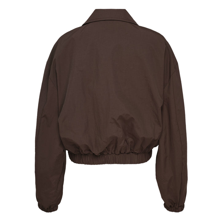 Brown Hybrid Wind Breaker Jacket