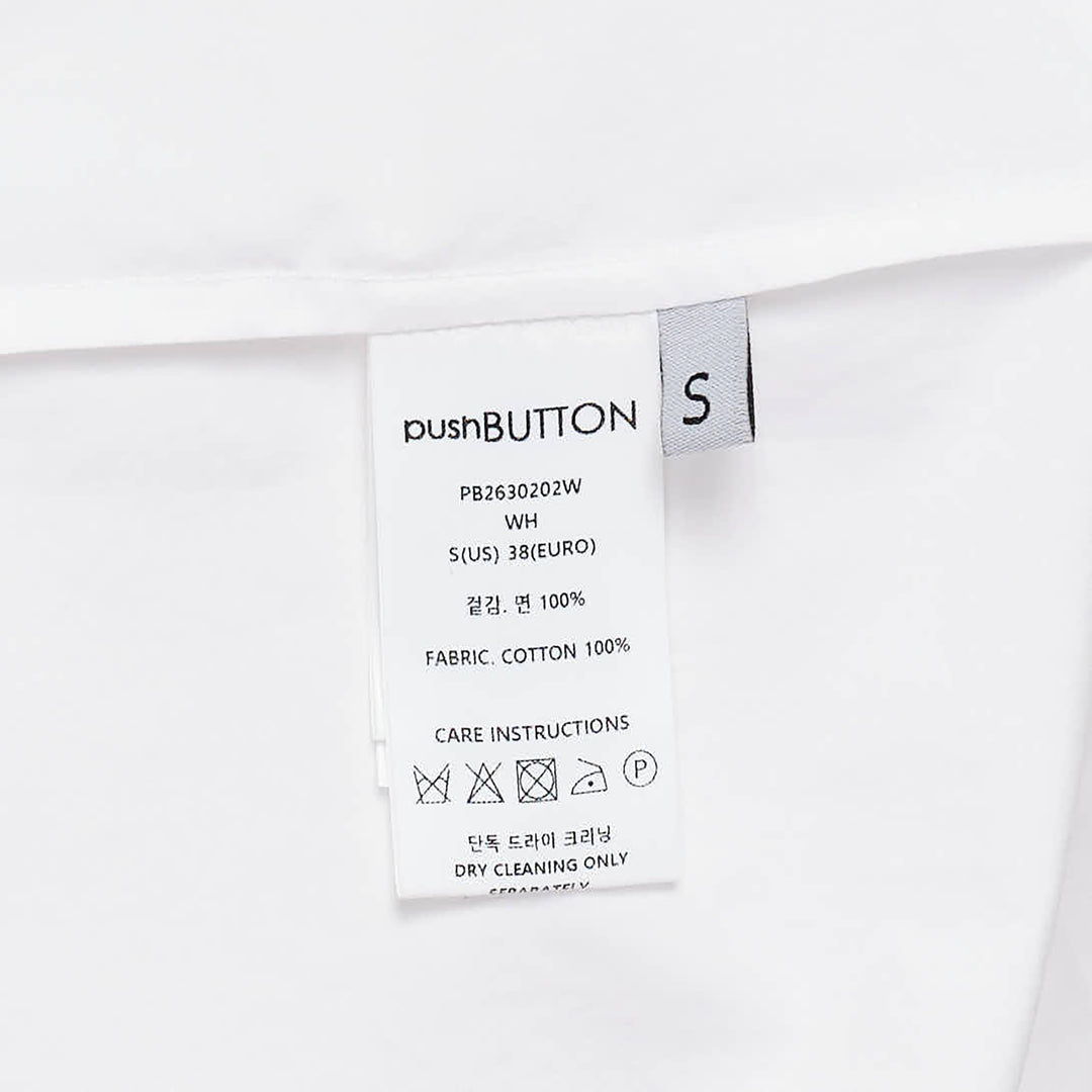 Bra Detail Cotton Shirt