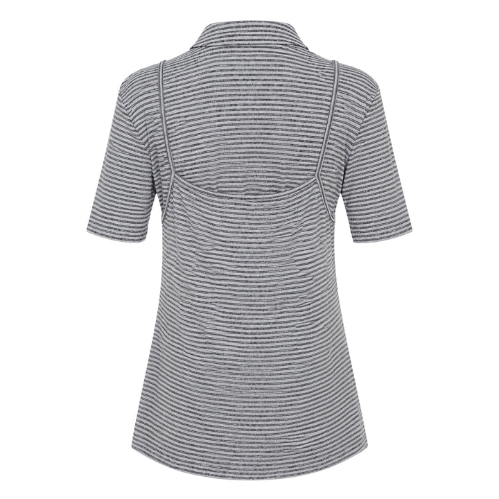 Stripe Layered Slip Polo