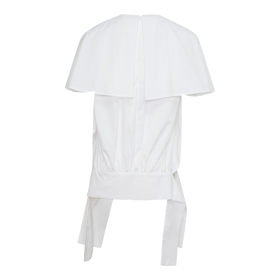 Big Collar Pullover Blouse