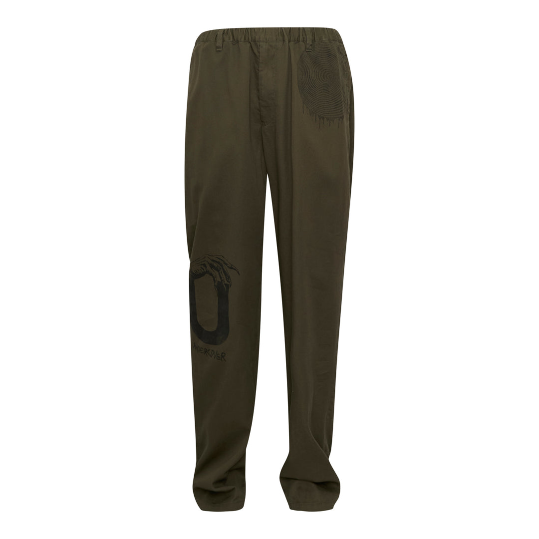 Witch Hand Elastic Waist Pants